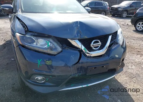2015 Nissan Rogue Sl из США, поврежденный, VIN 5N1AT2MVXFC797938